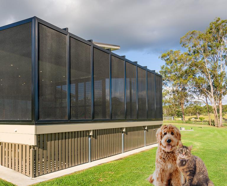 Crimsafe Pet Enclosure